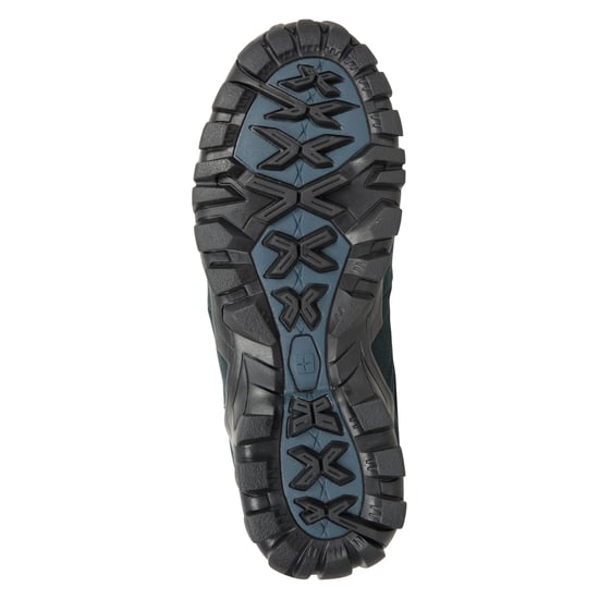 Mountain Warehouse Womens/Ladies Belfour Suede Waterproof Walking Shoes (Navy)