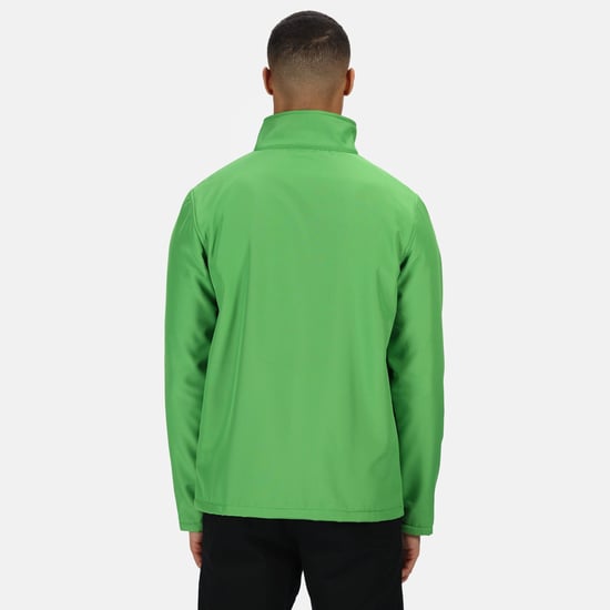 Regatta Standout Mens Ablaze Printable Soft Shell Jacket (Extreme Green/Black) - Image 3