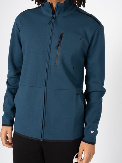 Champion Sudadera Full-zip del hombre azul - Image 5