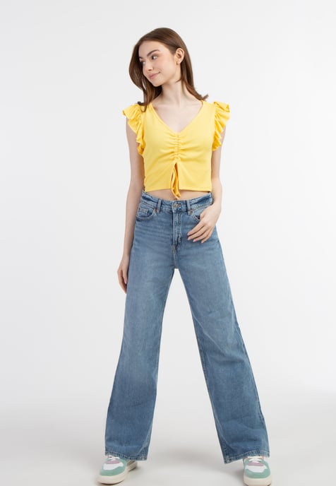 Mymo Top women light yellow - Image 2