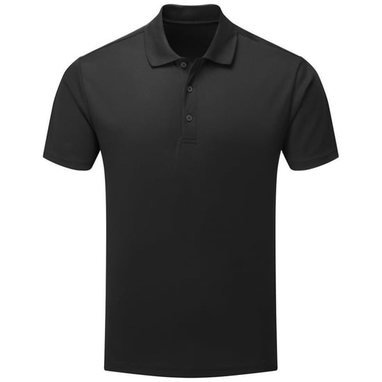 Premier Mens Sustainable Polo Shirt (Black) - Image 1