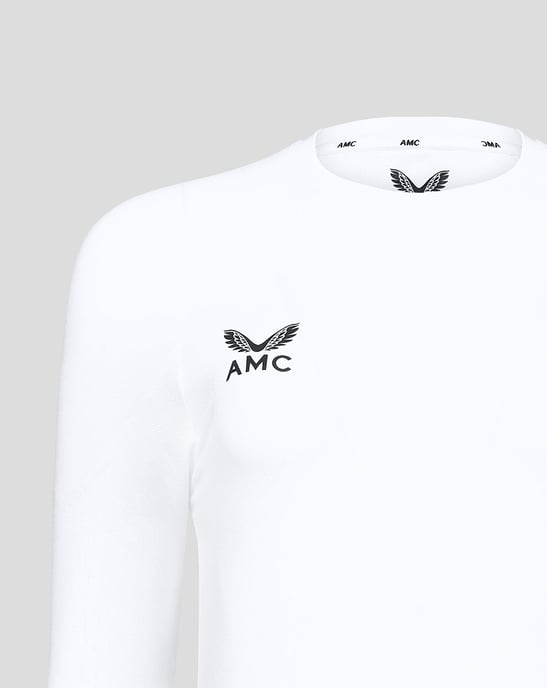 Womens Castore Long Sleeve Performance T-Shirt in Black/White