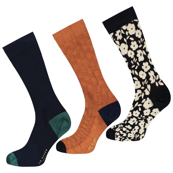 Ted Baker Becools paquete de 3 calcetines para hombre en surtido - Image 1