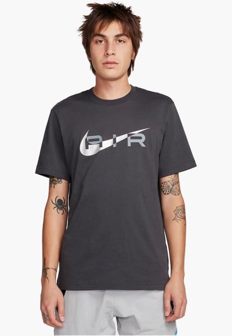 Camiseta Nike Air Graphic Carbón para Hombre - Image 1