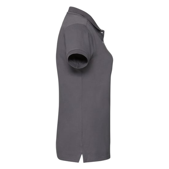 Russell Womens/Ladies Stretch Fitted Polo Shirt (Convoy Grey Solid) - Image 3