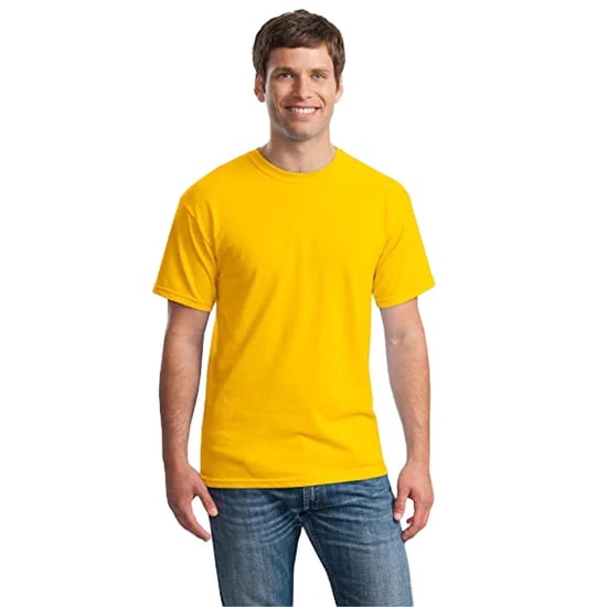Fruit Of The Loom | Mens Crew Neck Short Sleeve T-Shirt-Amarillo (5 Pack) - Image 1