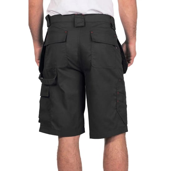 Lee Cooper Mens Cargo Shorts (Black) - Image 2