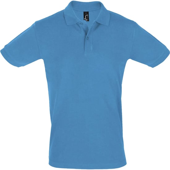 SOLS Mens Perfect Polo Shirt (Aqua) - Image 1