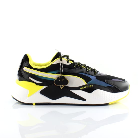 Puma RS-X3 x Emoji Black Lace Up Mens Trainers 374819 01