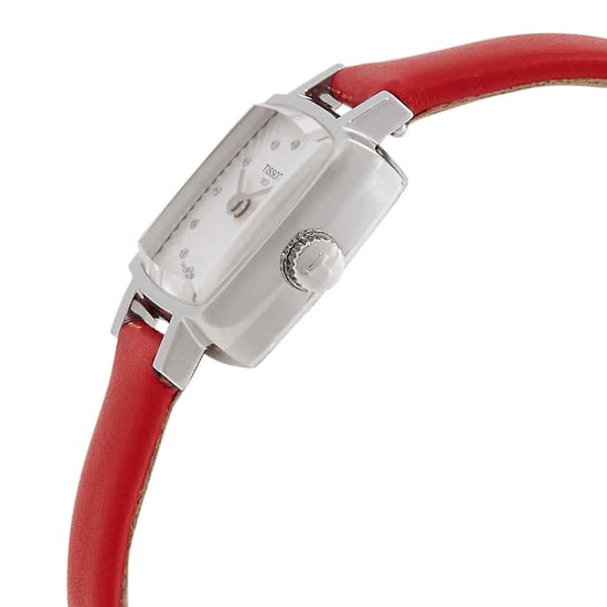 Tissot Lovely Square Valentines Women's Red Watch T0581091603600 - Image 2
