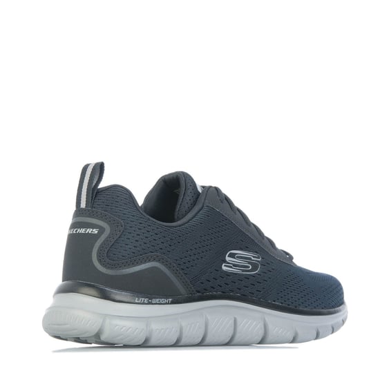 Men's Skechers Track Ripkent Trainers in Navy - Image 3