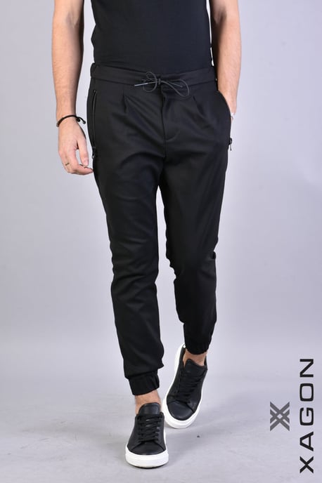 Xagon Pantalones Pinvel del hombre negro - Image 5