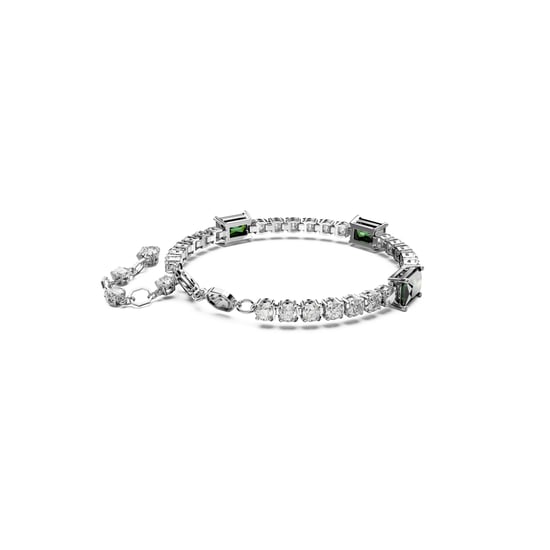 Swarovski 'Matrix' Women's Base Metal Bracelet - Silver 5666422 - Image 4