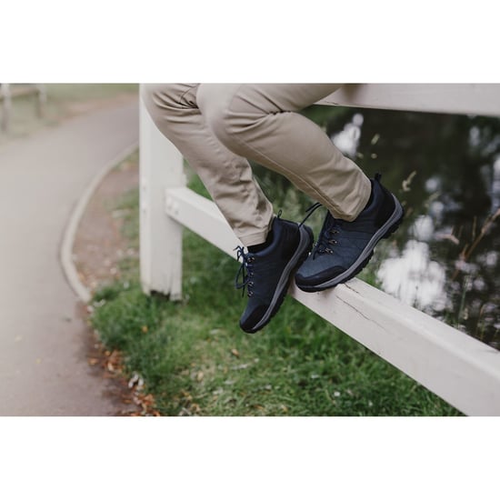 Cotswold Toddington Leather Men's Navy Lace-Up Shoes - Image 6