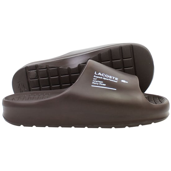 Lacoste Serve Slide 2.0 223 2 CMA Mens Brown Sliders - Image 1