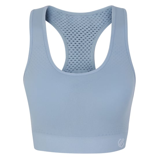 Dare 2b Womens/Ladies Dont Sweat It Sports Bra (Rainwashed Blue)