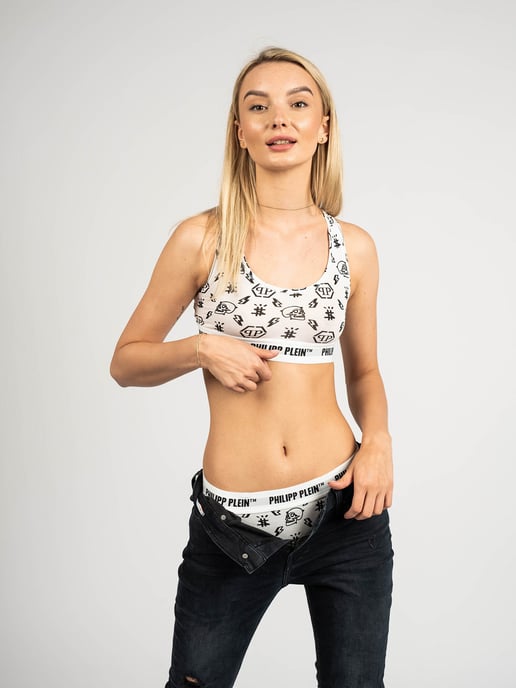 Philipp Plein Sujetador Bi-pack Mujer Blanco - Image 2
