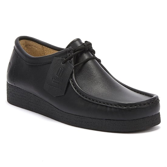 TOWER London Apache Black Nappa Shoes - Image 1
