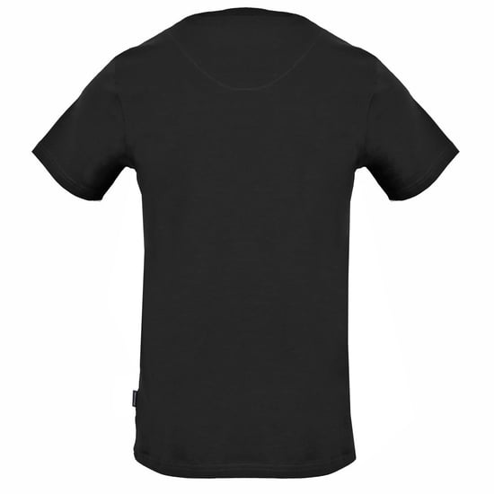 Aquascutum Circle Aldis Logo Black T-Shirt