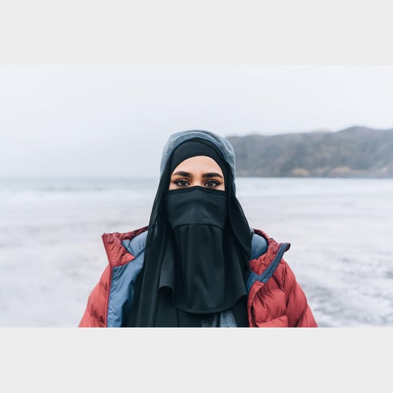 Forros de seda para hijab Trekmates para mujer, negro - Image 5