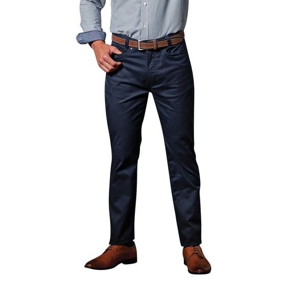 Premier Mens Performance Chinos (Navy) - Image 2