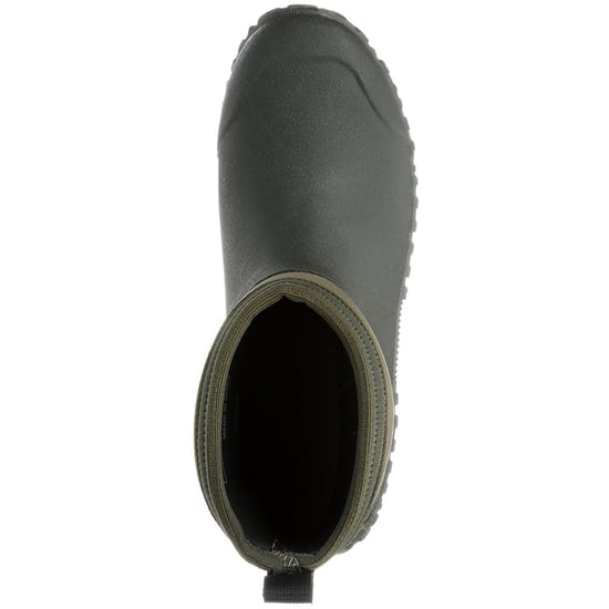 Muck Boots Muckster II Ankle Rubber Black/Moss Wellington Boots - Image 6