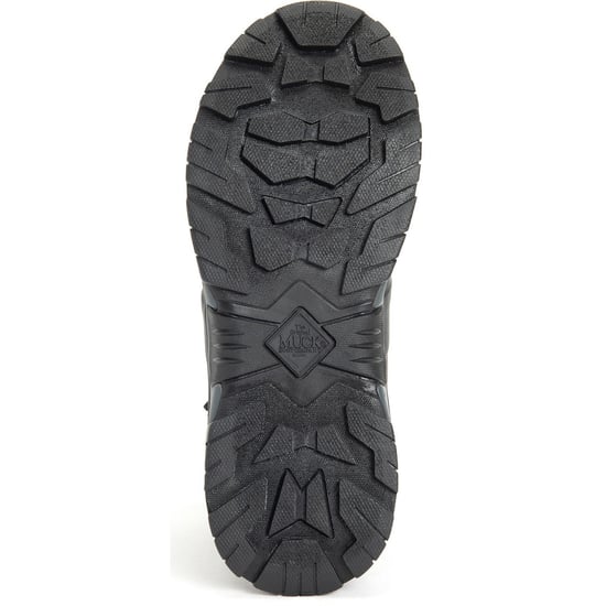 Muck Boots Apex Mid Zip Rubber Black/Dark Shadow Wellington Boots - Image 4