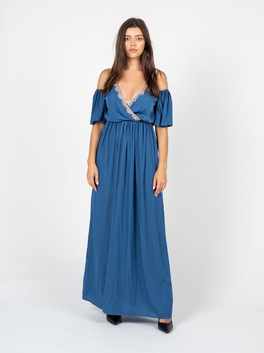 Liu Jo Vestido Maxi de mujer azul - Image 2