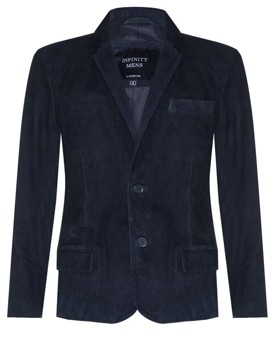 Blazer, suede jacket, soft Italian leather coat