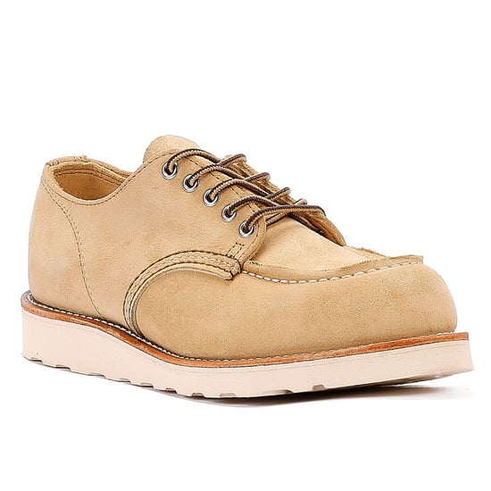 Red Wing Shoes Shop Moc Oxford 8092 Men's Beige Hawthorne Prairie Shoes - Image 2