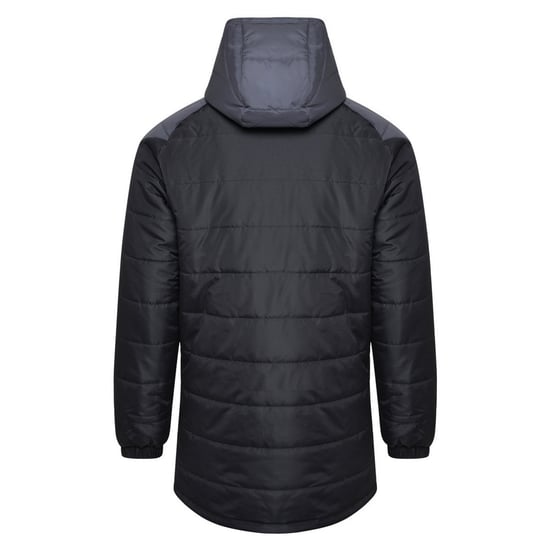 Umbro Mens Padded Jacket (Black/Carbon) - Image 2