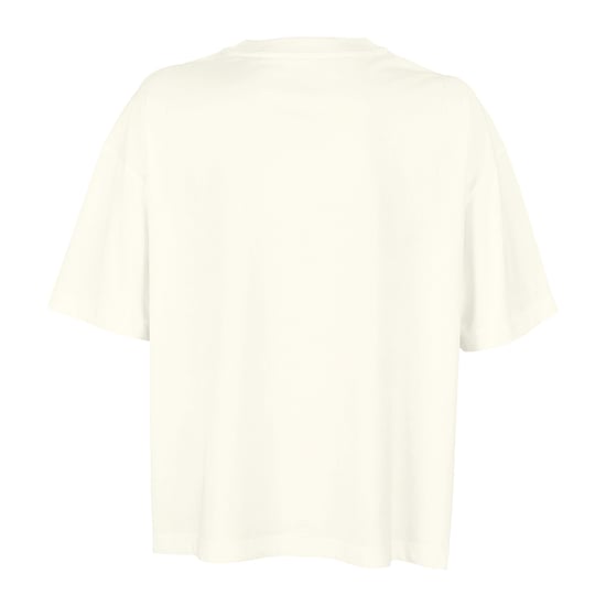 SOLS Womens/Ladies Boxy Organic Oversized T-Shirt (Off White) - Image 2