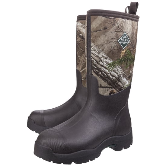 Muck Boots Derwent II Rubber Black/Bark Wellington Boots - Image 6