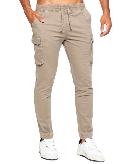 Enzo | Mens Cargo Trousers