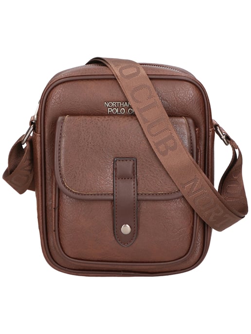 Northampton Polo Club bolsa de hombro Hombres COFFEE - Image 4