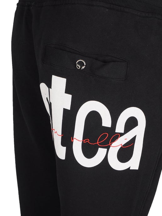 Just Cavalli Pantalones Sweatpants del hombre negro - Image 3