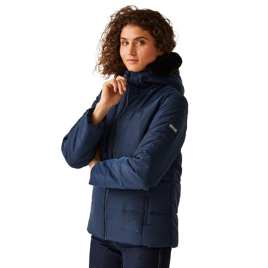 Regatta Womens/Ladies Winnie Quilted Jacket (Navy) - Image 4