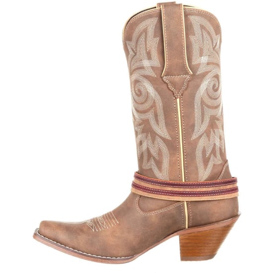 Durango Crush Flag Leather Men's Brown/Khaki Boots - Image 5