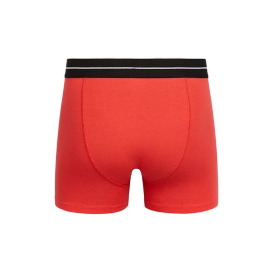 Crosshatch Mens Hexter Boxer Shorts (Pack Of 2) (Red) - Image 2