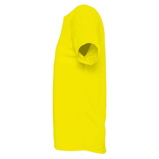 SOLS Mens Sporty Raglan T-Shirt (Lemon) - Image 3