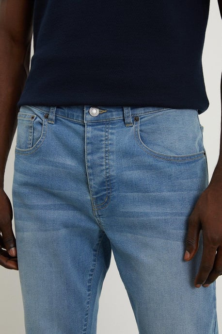 Stone Wash Skinny Fit Jean - Image 2