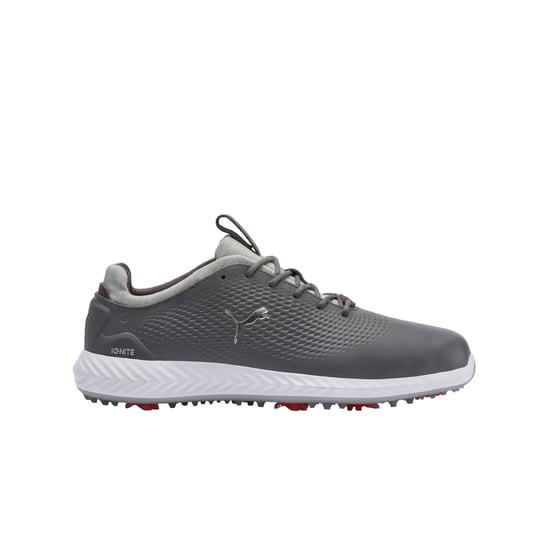 Puma Power Adapt 2.0 Golf Lace-up Grey Smooth Leather Finers 190581 03 - Image 1