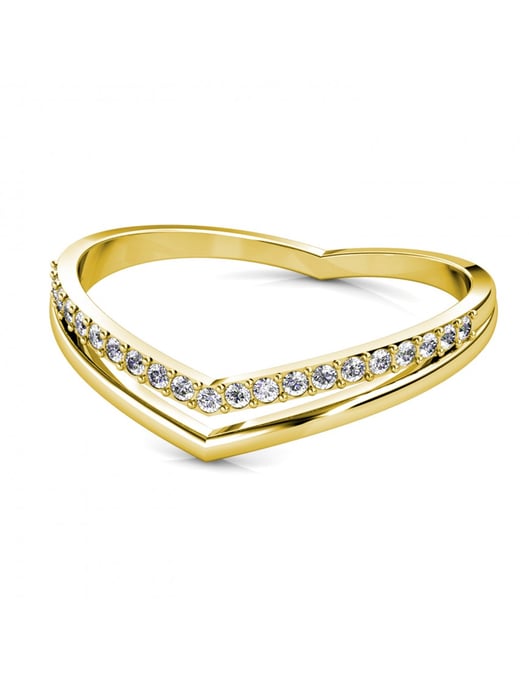 Anillo Tirinto - Oro y Cristal - Image 4