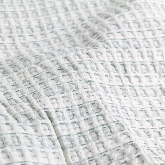 Yard Waffle Textured Bedspread