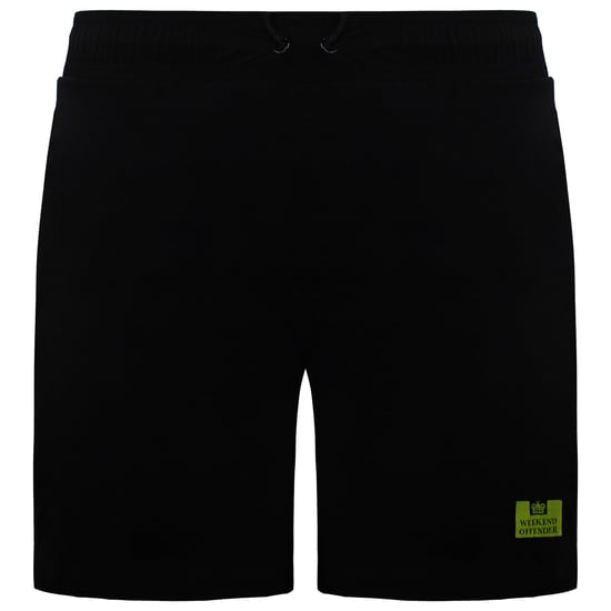 Weekend Offender Barios Mens Black Shorts - Image 2