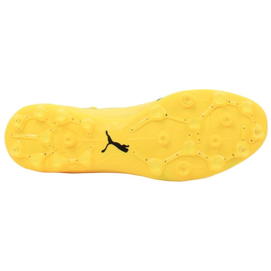 Botas de fútbol Puma Ultra Ultimate FG/AG para hombres en amarillo - Image 5