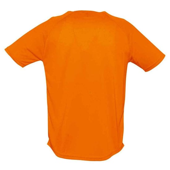SOLS Mens Sporty Raglan T-Shirt (Orange) - Image 2