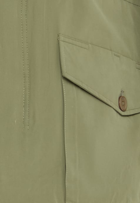 Mo padded anorak Men Military olive - Image 3