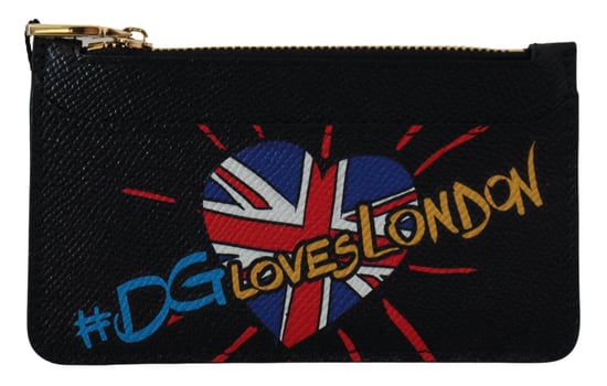 Billetera de Monedas de Cuero Elegante Dolce & Gabbana con Cierre de Cremallera para Mujer - Image 1