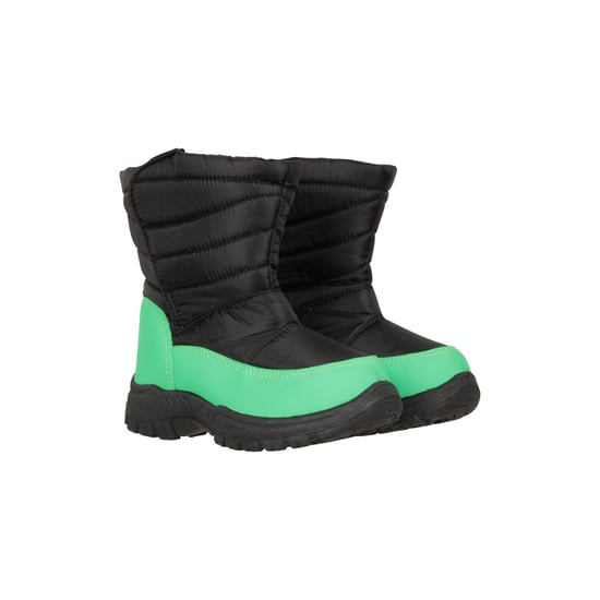 Mountain Warehouse Childrens/Kids Caribou Adaptive Snow Boots (Bright Green) - Image 1